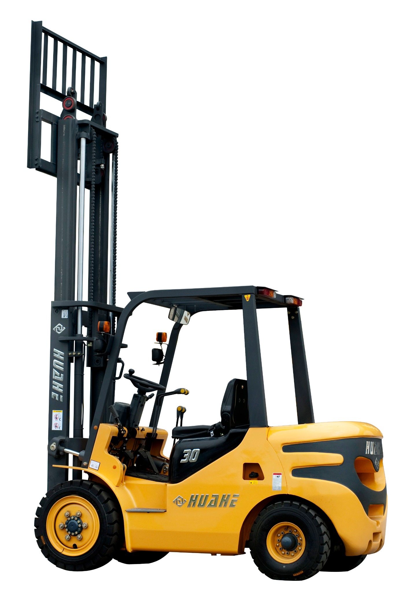 3 ton forklift side view